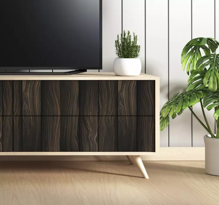 Wooden sheet furniture sticker - TenStickers