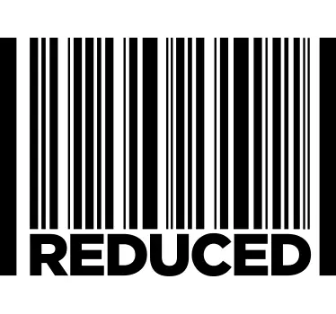 Barcode Sales Sticker - TenStickers
