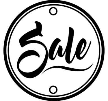 Sale Lettering window sticker - TenStickers