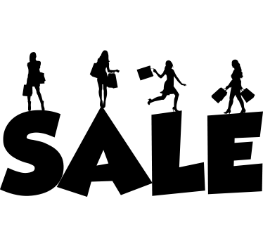 Business Sale Sign Sticker - TenStickers