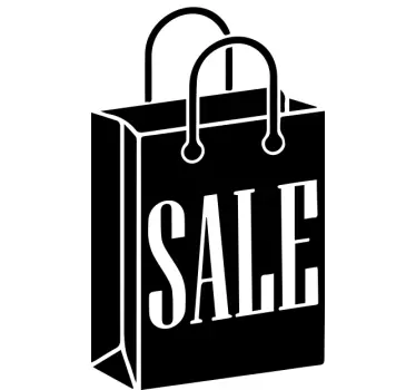 Sticker shopping bag UK - TenStickers
