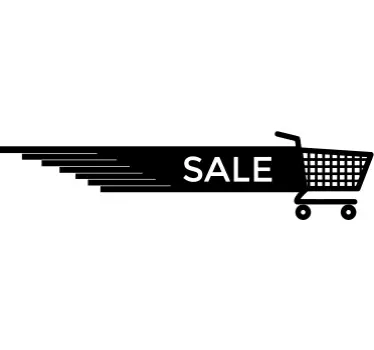 Sticker Shopping trolley UK - TenStickers