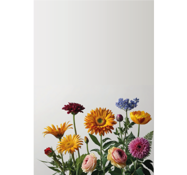 Daisy design window sticker - TenStickers