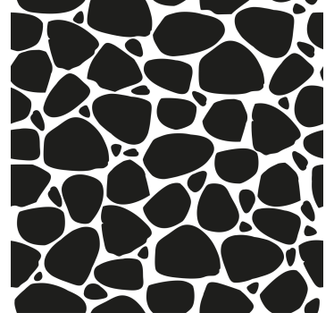 stones silhouettes window sticker - TenStickers