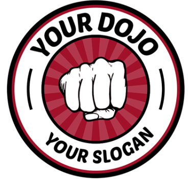 Customisable Dojo Sticker - TenStickers