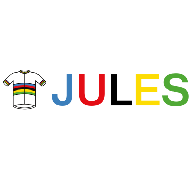 Cycling jersey World Champion bike sticker - TenStickers