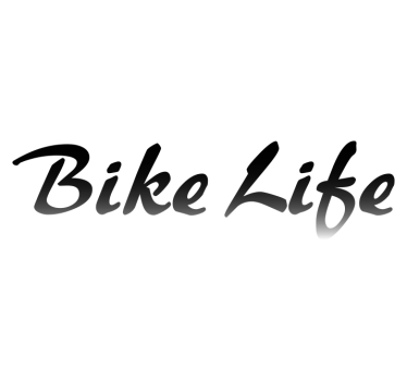 Bike Life text bike sticker - TenStickers