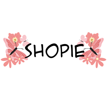 Happy butterfly and flower bike sticker - TenStickers