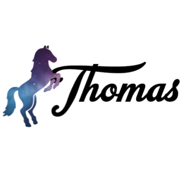 Horse  bike sticker with name - TenStickers