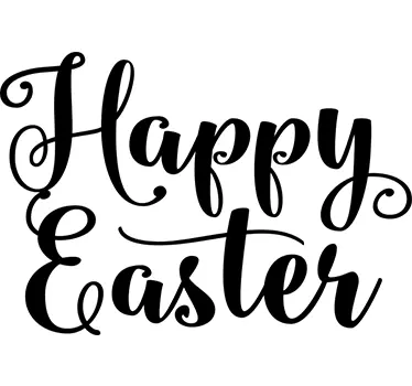 Easter Window Sticker - TenStickers