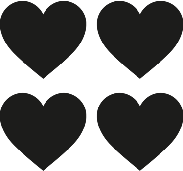heart pack valentine's sticker - TenStickers