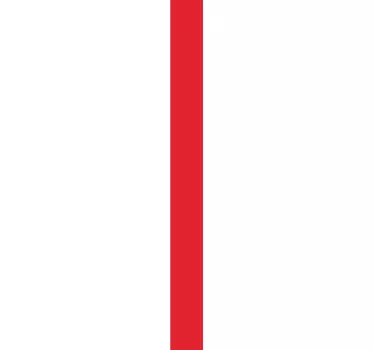 England Stripes Car Sticker - TenStickers