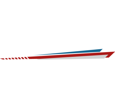 Stripes side caravan decal - TenStickers