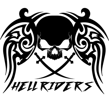 Hellriders Motorbike Sticker - TenStickers