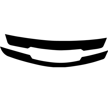 Visor monocolor motorbike sticker - TenStickers