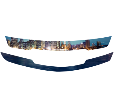 Helmet visor customisable design motorbike sticker - TenStickers