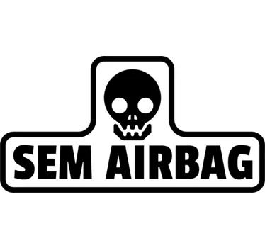 No airbag Car Decal - TenStickers