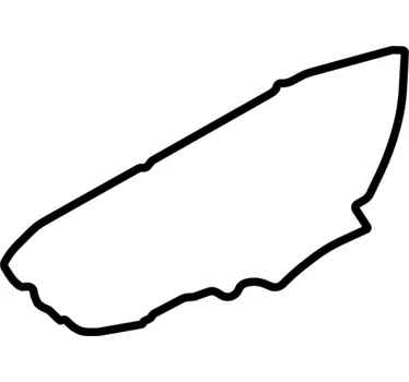 La Sarthe Circuit Car Decal - TenStickers