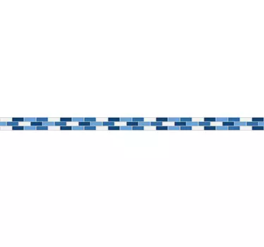 Blue Tones Vinyl Tile Sticker - TenStickers