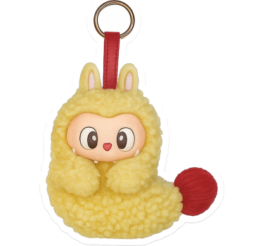 Yellow monster doll laptop skin - TenStickers