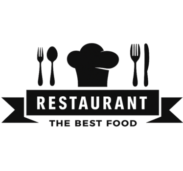 The best food restaurant sticker - TenStickers