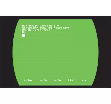 MSX Screen laptop skin - TenStickers