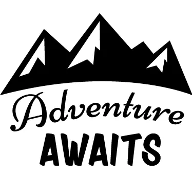 Adventure  Car Decal - TenStickers