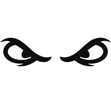 Furious gaze helmet decal motorbike sticker - TenStickers
