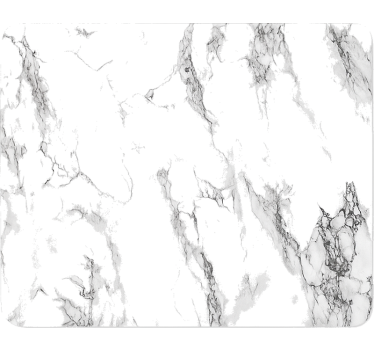 Black and white marble Touchpad sticker - TenStickers