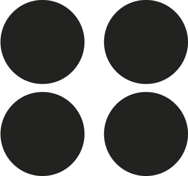 Red dots set motorbike sticker - TenStickers