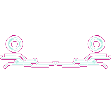 Motorbike sticker with lines on transparent background - TenStickers
