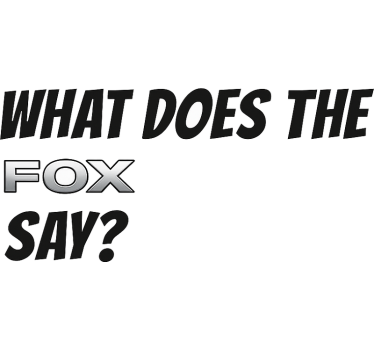 What does the fow say car sticker - TenStickers