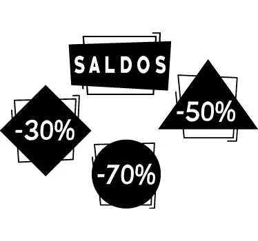 Store sales percentage customizable sale sticker - TenStickers