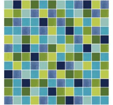 Vintage bathroom tile stickers - TenStickers