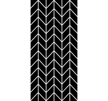 Geometric Shower Sticker - TenStickers