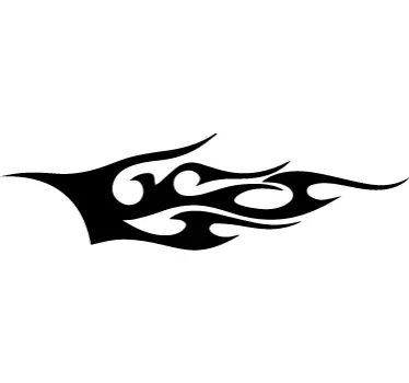 Tribal  car decal - TenStickers