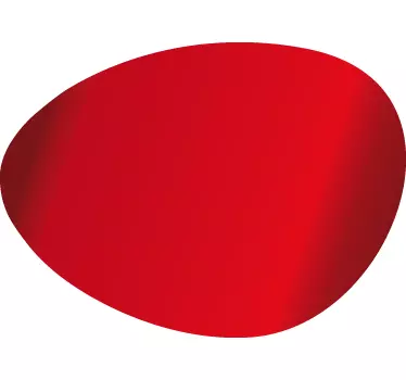 Customisable Red Shop Window Sticker - TenStickers
