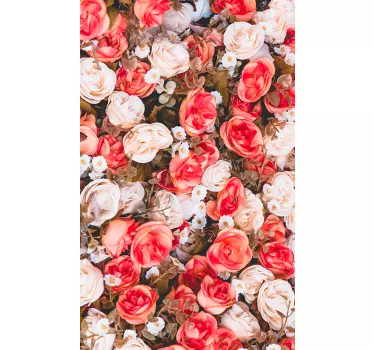 Flowers Dishwasher Sticker - TenStickers