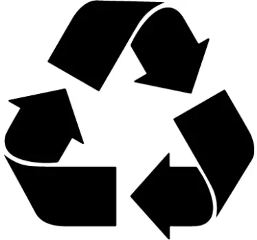 Recycling Bin Sticker - TenStickers