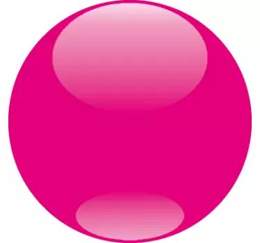 Circular Pink Promotion Window Sticker - TenStickers