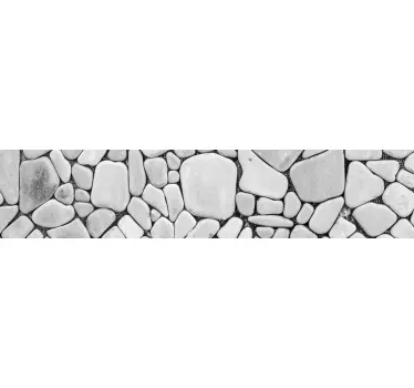 Stones Stair Decal - TenStickers