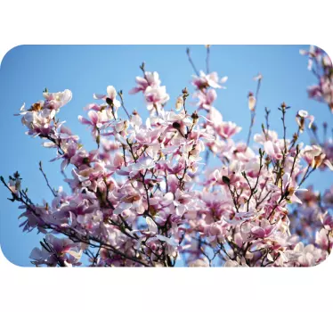 Magnolia Tree Laptop Sticker - TenStickers