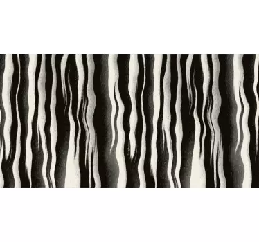 Zebra Skin Furniture Sticker - TenStickers