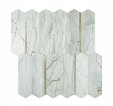 Kitchen wall sticker trendy marble design - TenStickers