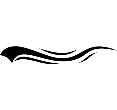 Caravan decal floating stickers - TenStickers