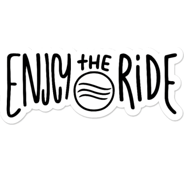 Caravan decal enjoy the journey - TenStickers