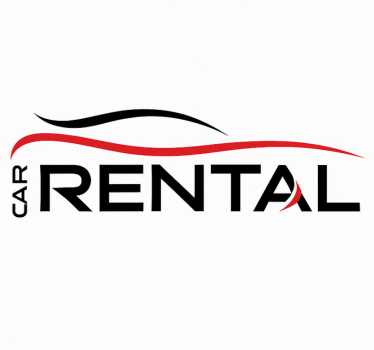 Car sticker for luxury car rental - TenStickers