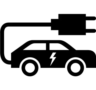 Electric Vehicle Stickers - TenStickers