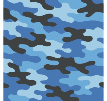 Bike sticker ocean blue design - TenStickers