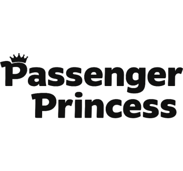 Car sticker passenger princess - TenStickers
